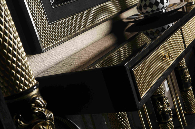 Art Istanbul Black Versace Bed Set