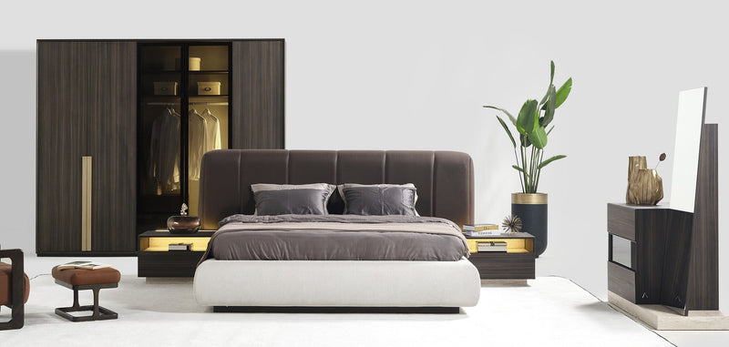 Aqua Modern Bed Set