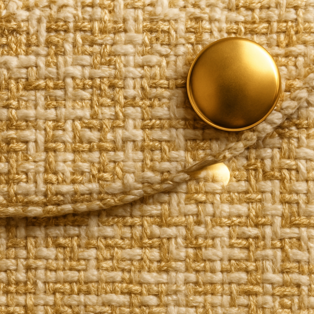 Upholstery and metal detailing